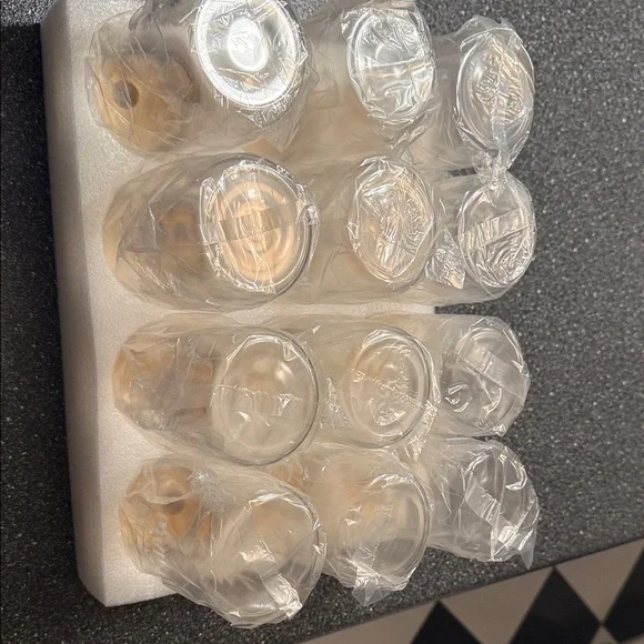 Bridesmaid Gifts - For Dtinks glass Mason Jars with glass straws! Lovely - Picture 2 of 4